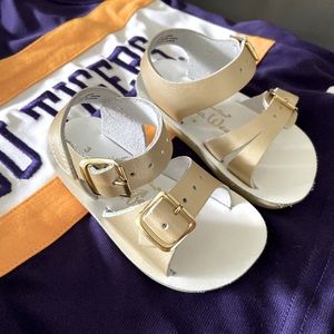 Sun San Gold Saltwater Leather Sandals